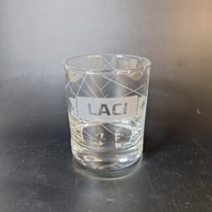 Egyedi gravírozott whiskys pohár 240ml