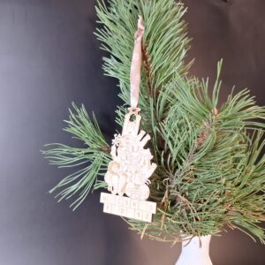 Egyedi Gravírozott Macskás Fadísz